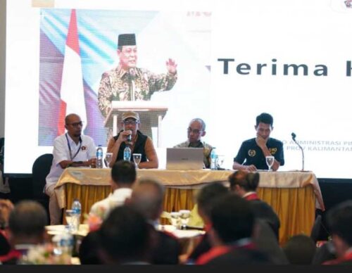 Persiapan Pelaksanaan Porwanas XIV, Dipaparkan Pemprov dan SIWO PWI Kalsel pada Rakernas