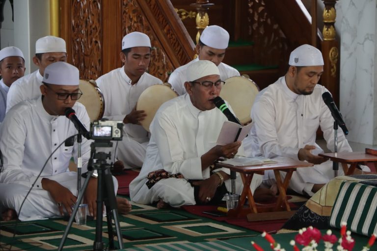 Peringatan Isra Mi’raj dan Haul Guru Sekumpul di Masjid Jami Al-Ba’Alawi Gambut