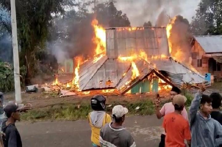 Warga Diterkam Harimau, Kantor Resor TNBBS Dibakar