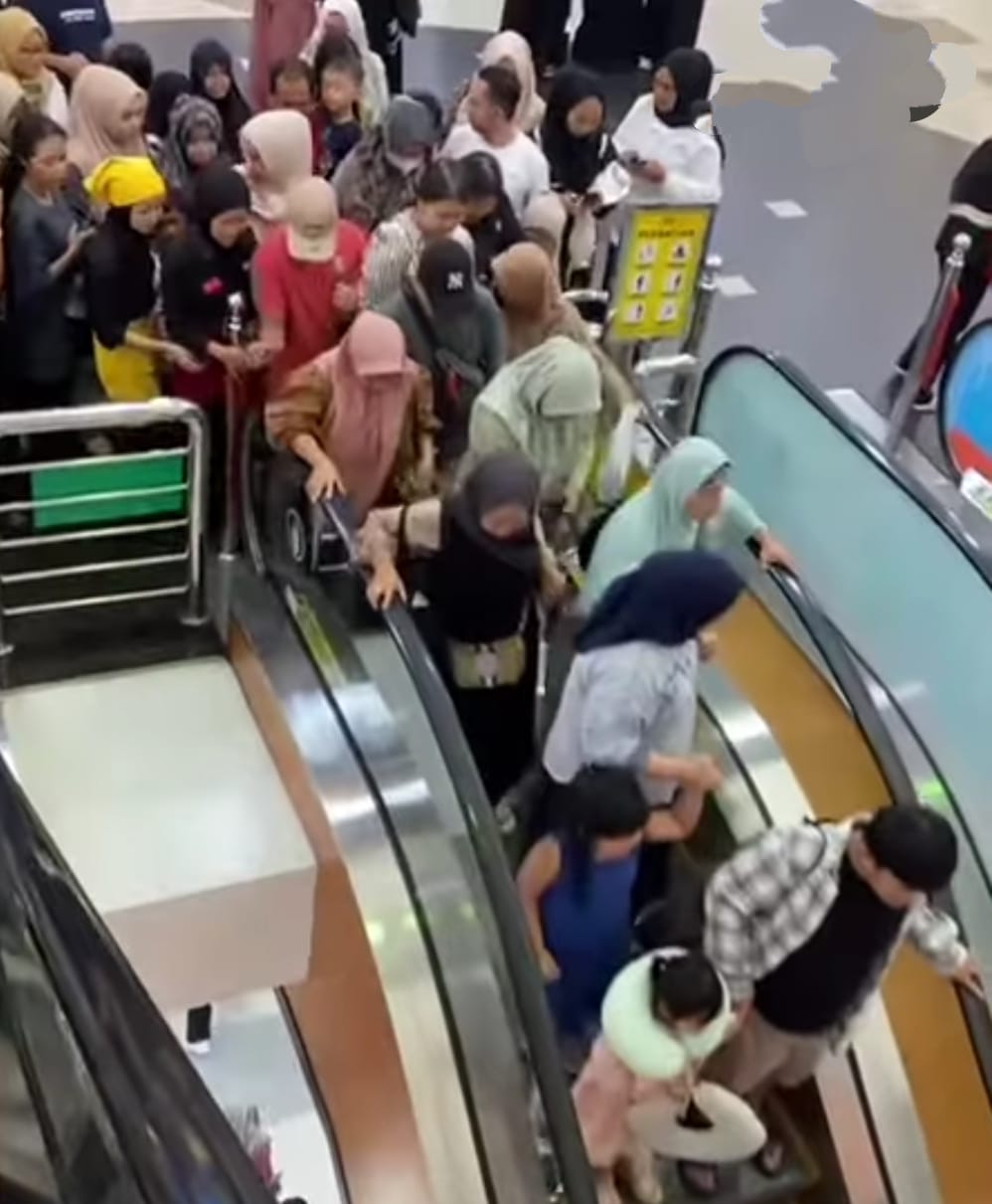 Gempa Banjarmasin, Pengujung dan Karyawan di Duta Mall Berlarian 