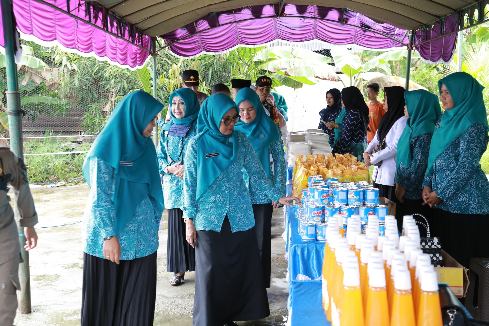 Pasar Murah Ramadhan 1445 H: Aksi Peduli TP PKK Kabupaten Barito Kuala