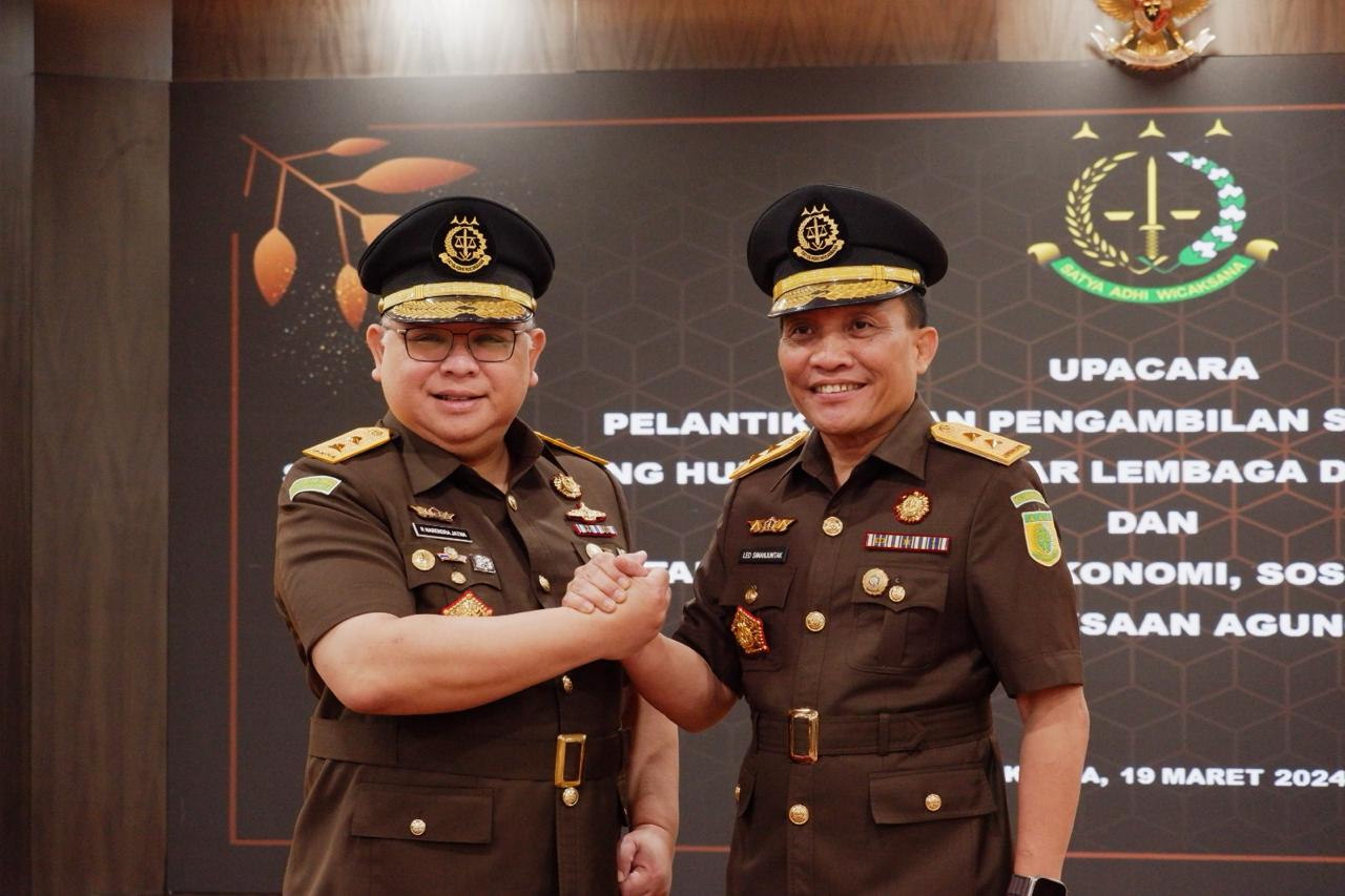 Jaksa Agung Lantik Staf Ahli Bidang Ekonomi, Sosial Budaya dan Bidang Hubungan Antar Lembaga, Kerja Sama Internasional