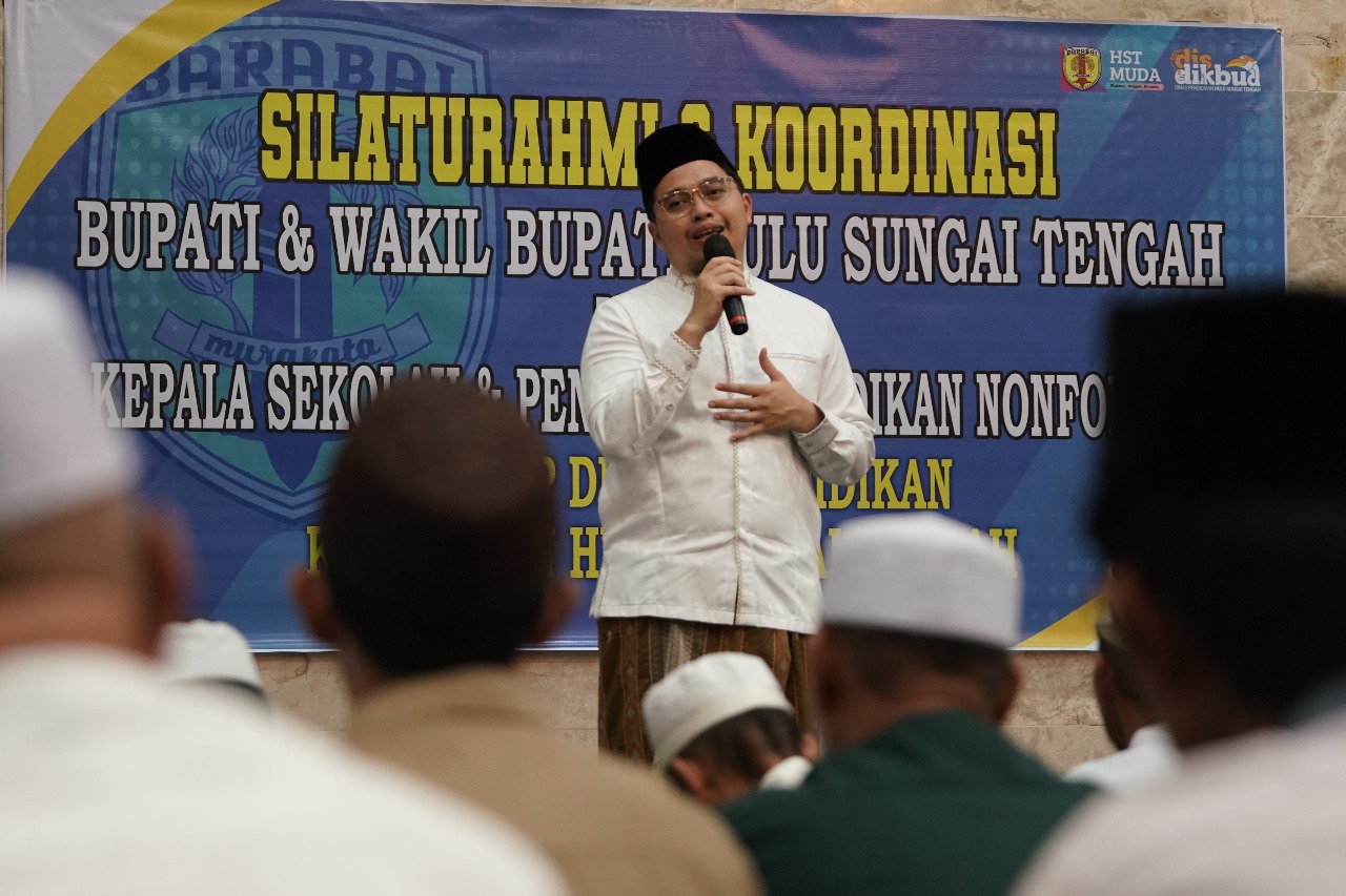 Bupati HST Silaturahmi Bareng Kepala Sekolah dan Ustadz/Ustadzah