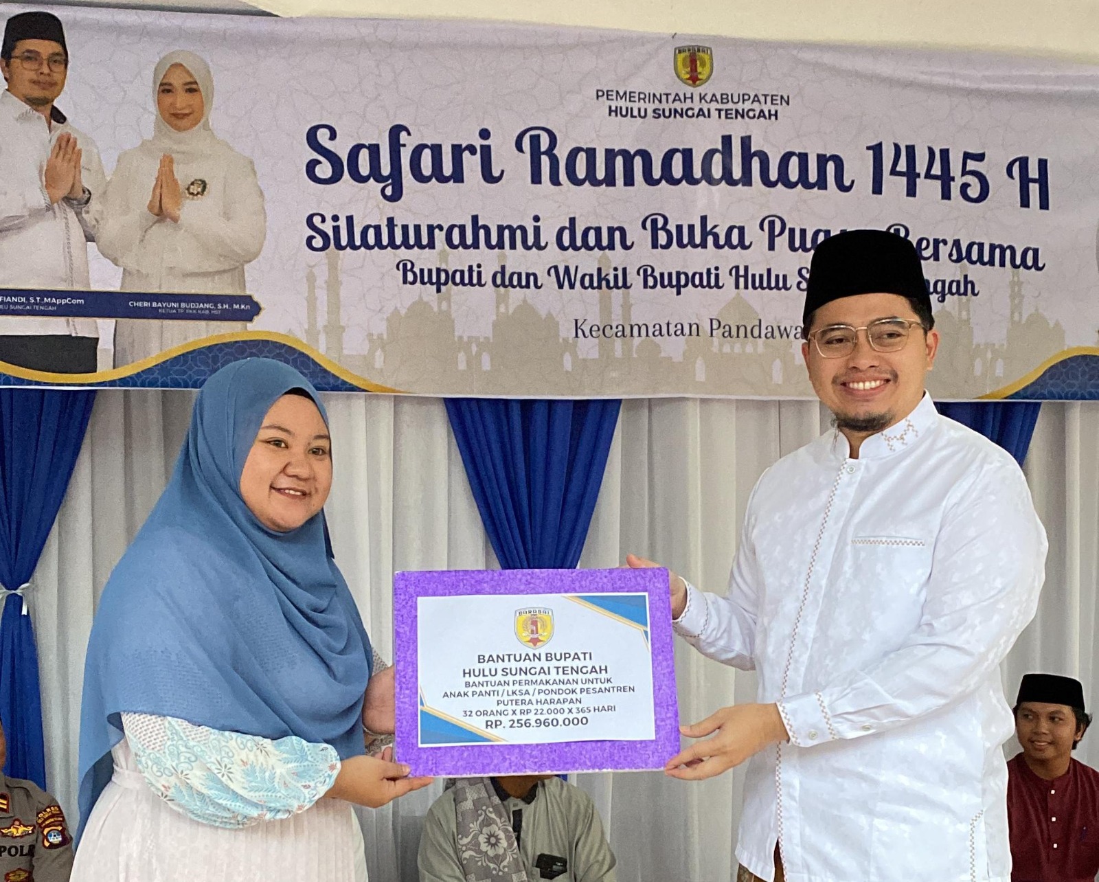 Bupati HST Buka Bersama Masyarakat di Desa Palajau