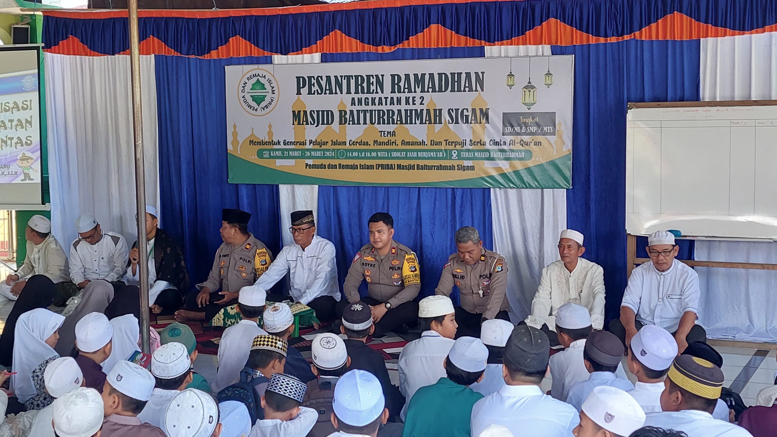 Masjid Baiturrahman Sigam Buka Pesantren Ramadan