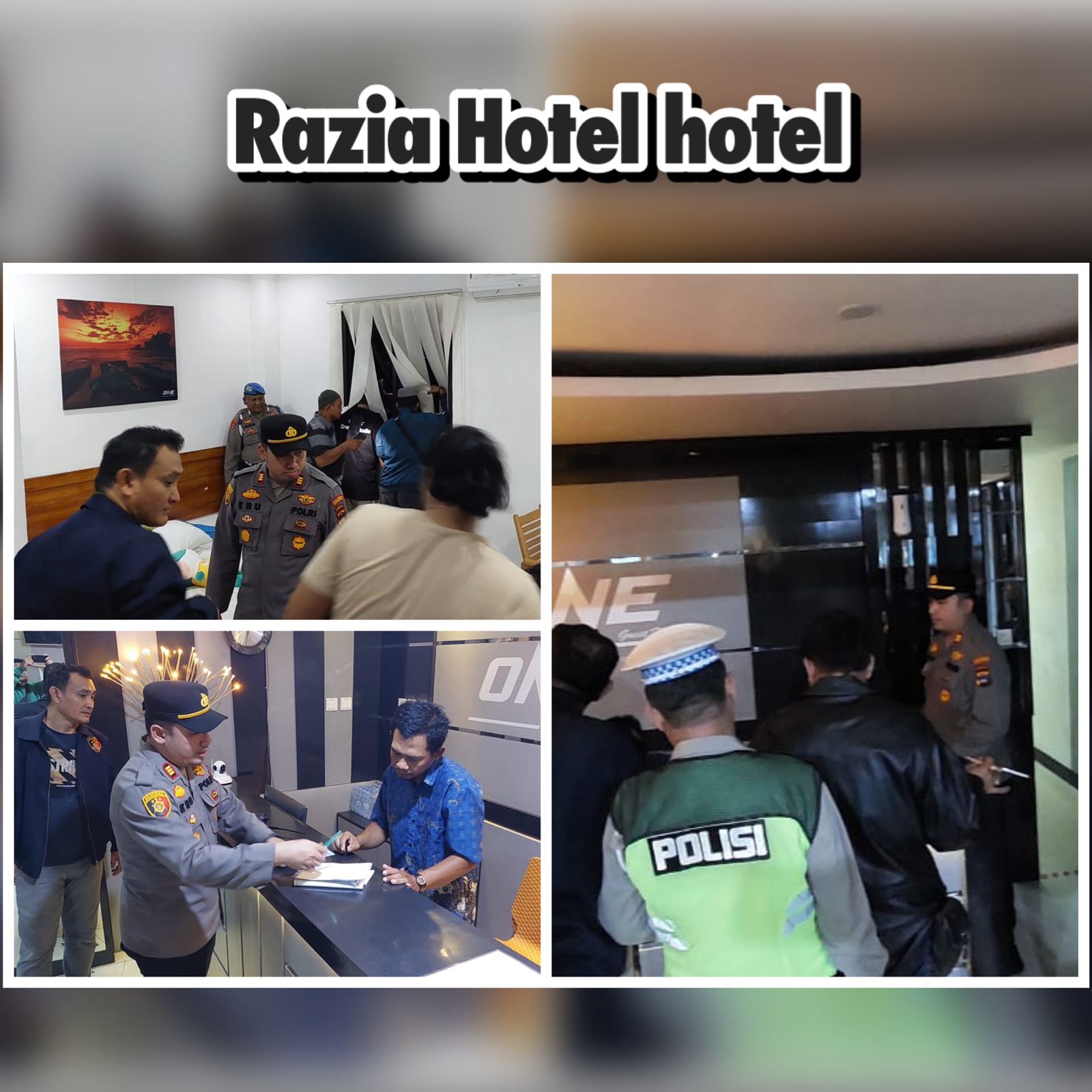 Razia Polisi di Guest House Banjarmasin Berujung dengan Pasangan Kabur dari Jendela