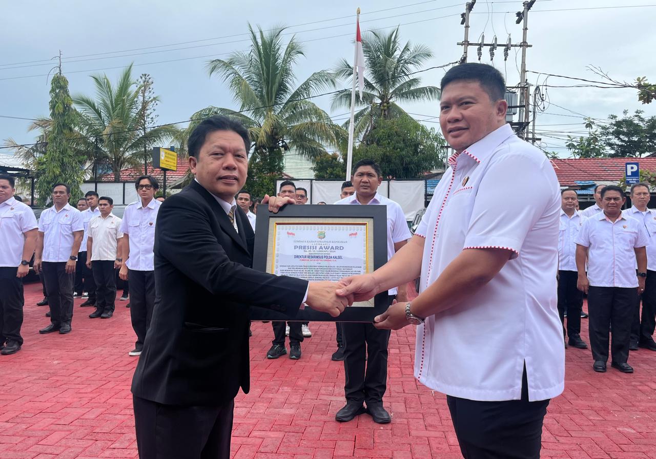 Penghargaan dan Penghormatan Lemkapi : Apresiasi atas Dedikasi Ditreskrimsus Polda Kalsel