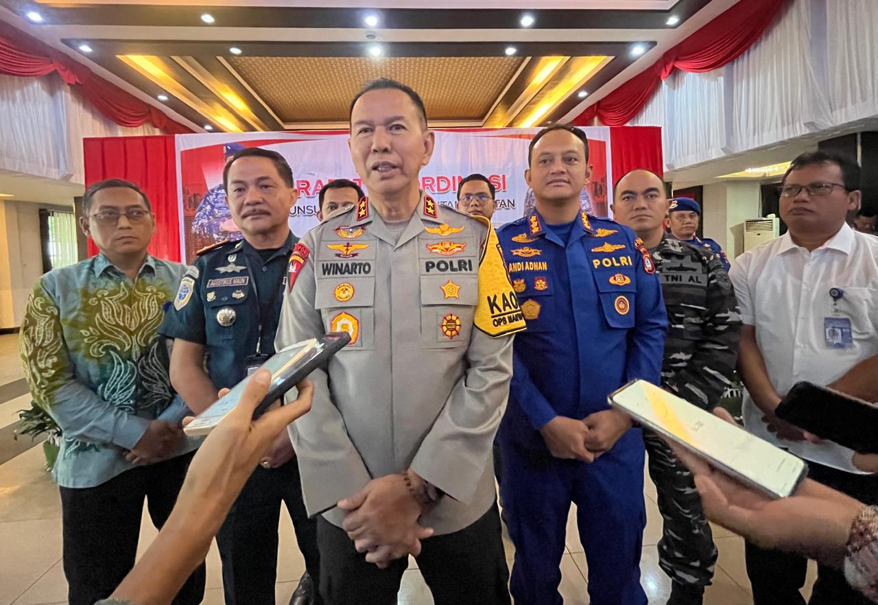 Tren Laka Laut Meningkat Setiap Tahun, Ditpolairud Polda Kalsel Gelar Rakor Pengamanan Mudik Lebaran