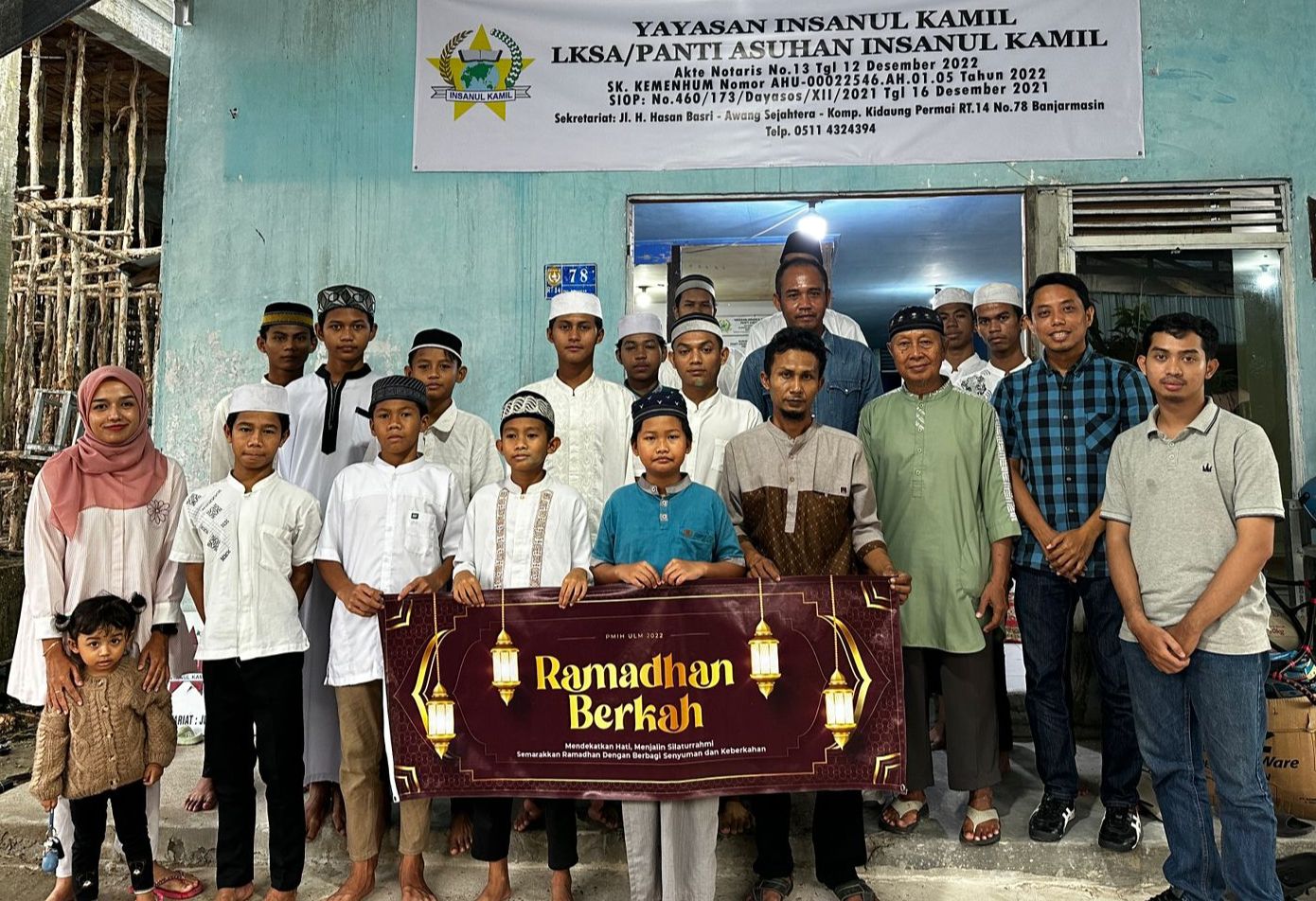Jadi Kalender Tahunan, Mahasiswa Program Magister Ilmu Hukum ULM Banjarmasin Angkatan 2022 Berbagi Berkah Di Bulan Ramadhan