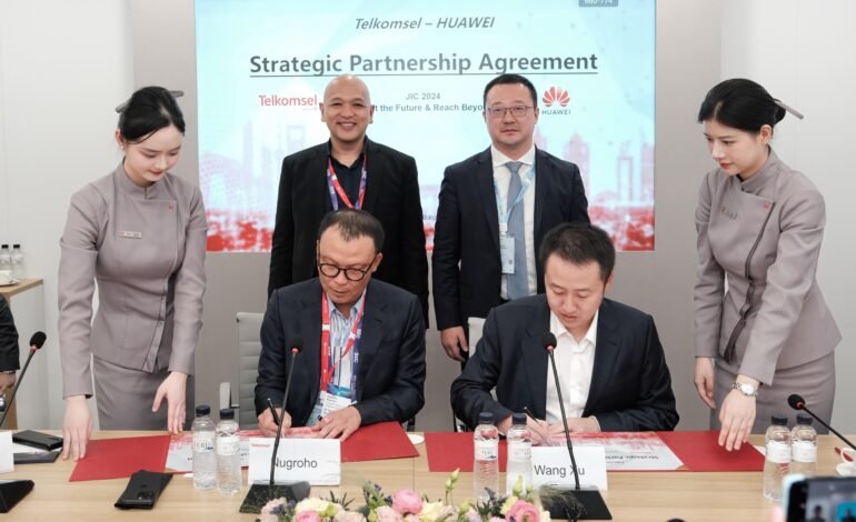 Telkomsel dan Huawei Kerjasama Home Broadband and 5G Innovation