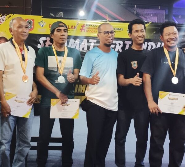Yusnan, Juara Bertahan Kalah Tipis dengan Ridho pada Kejuaran Biliar Porwada II