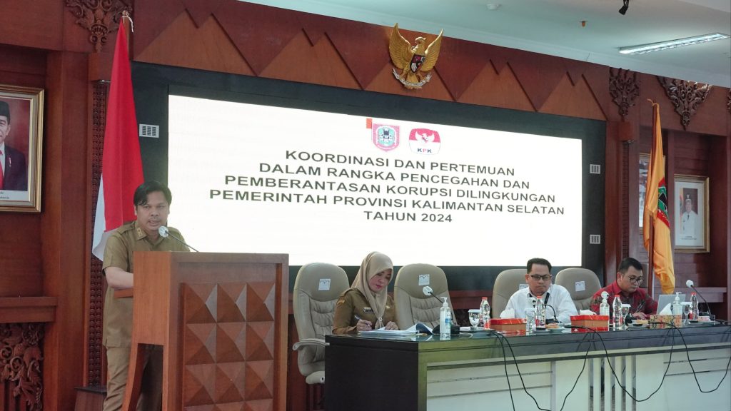 KPK Cegah Tindak Pidana Korupsi di Lingkup Pemprov Kalsel