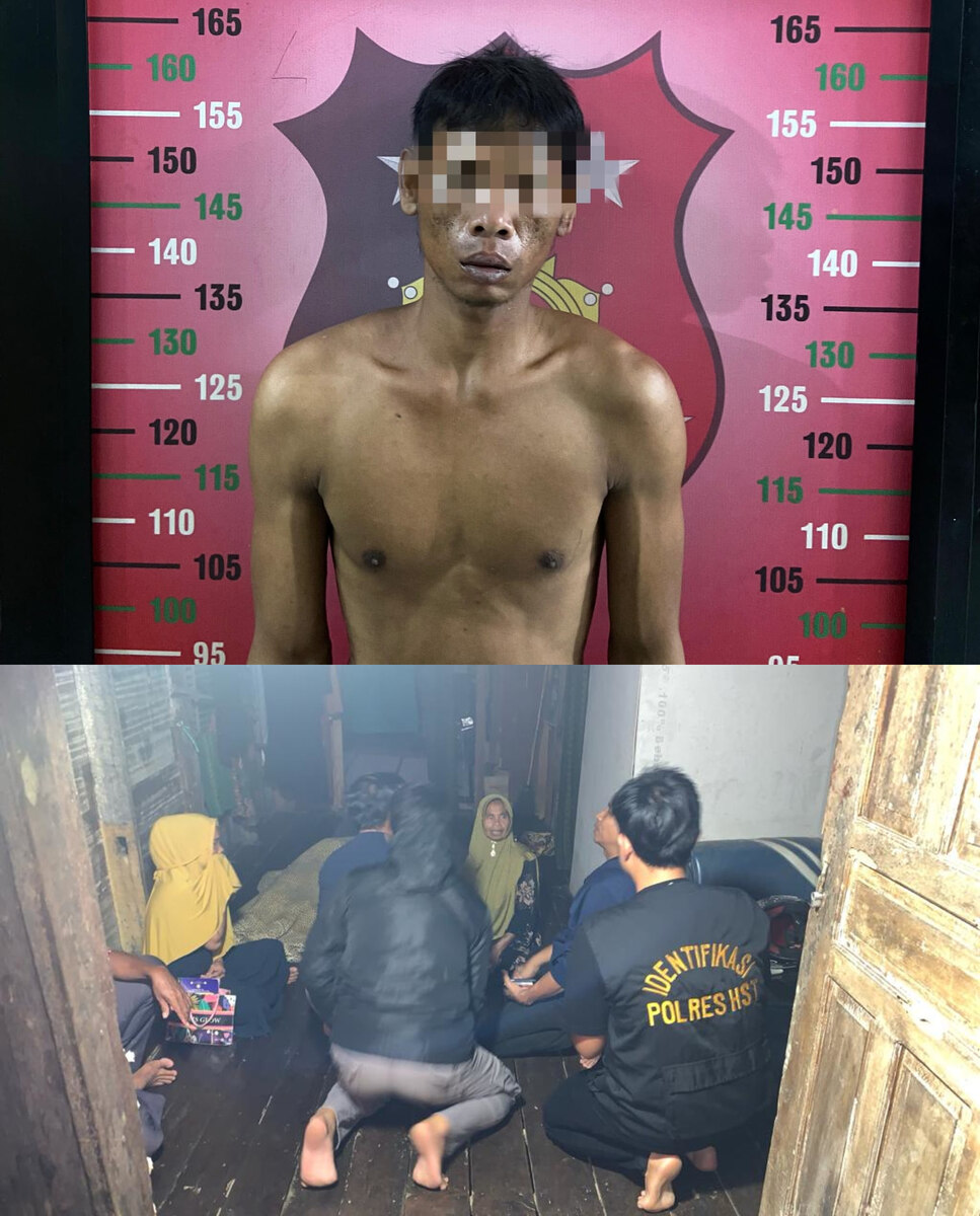 Tragis! Dilarang Jual Kambing Malam Hari, Anak di Hulu Sungai Tengah Tega Bunuh Ayahnya Sendiri