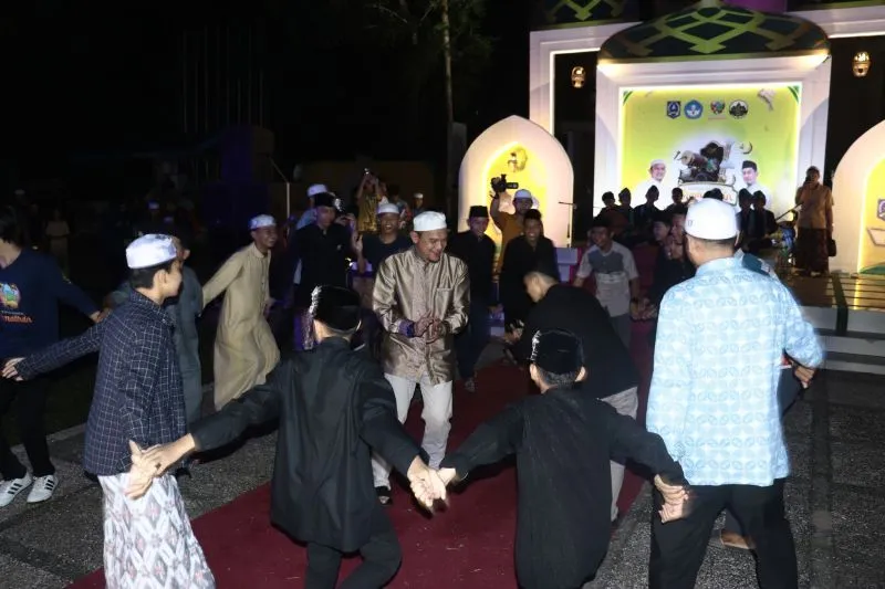 Pj Bupati HSS Sebut Bagarakan Sahur Menggali Kearifan Lokal