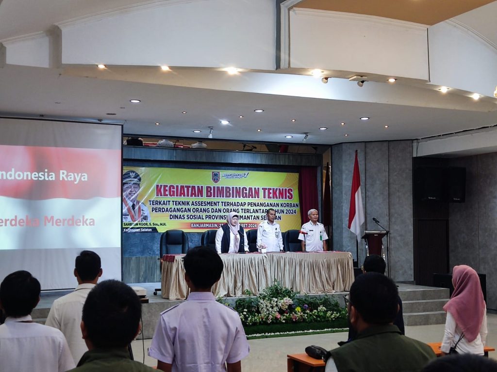 Pemprov Kalsel Gelar Bimtek Assessment Penanganan Korban Perdagangan Orang