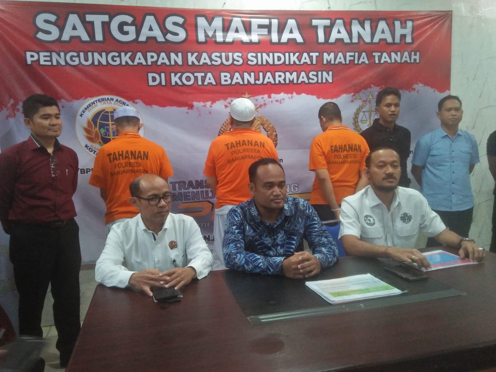Kerugian Korban Capai 30 Miliar, Satgas Gulung Para Mafia Tanah