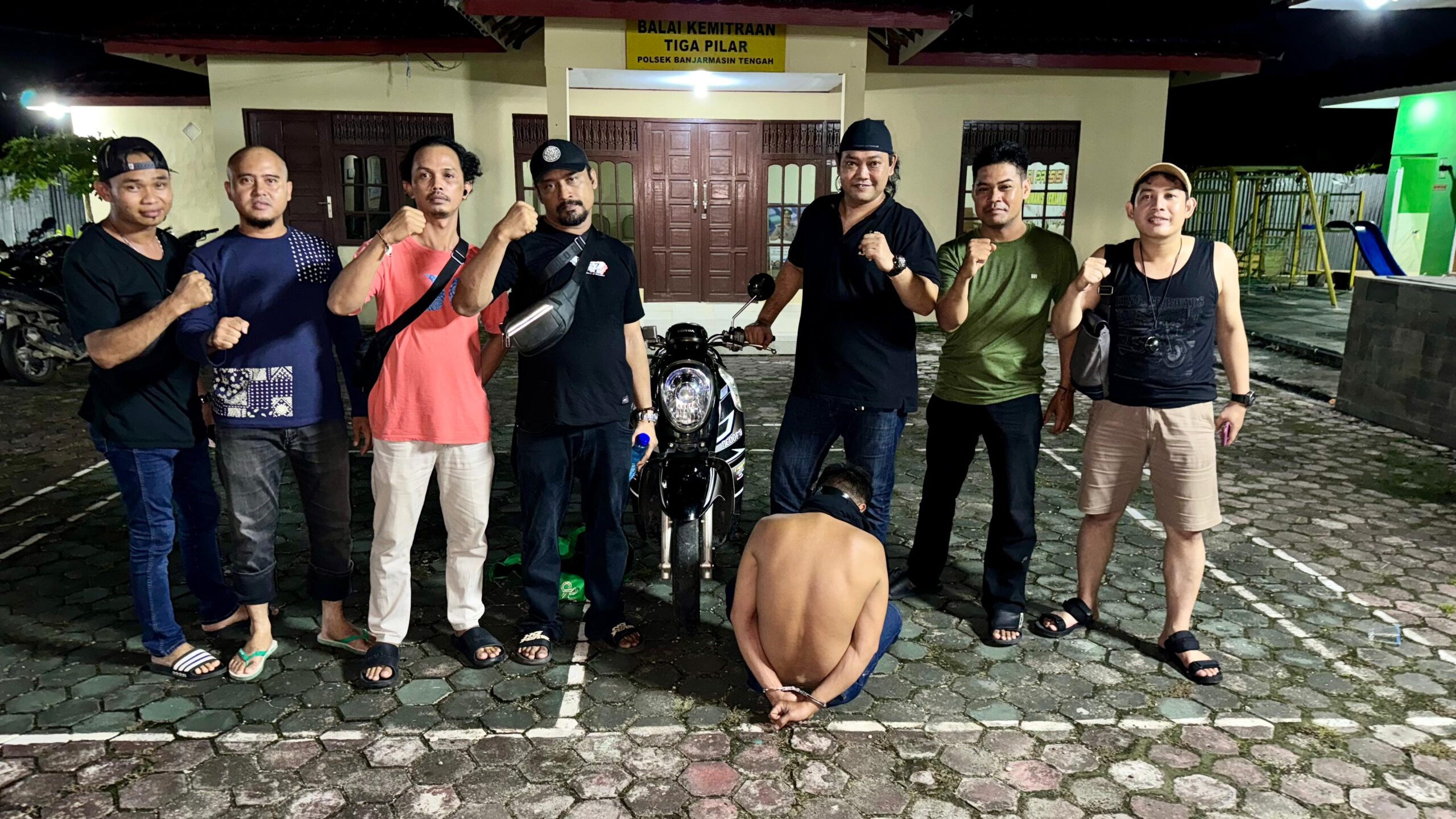 Puluhan Remaja Diamankan Saat Bagarakan Sahur di Banjarmasin