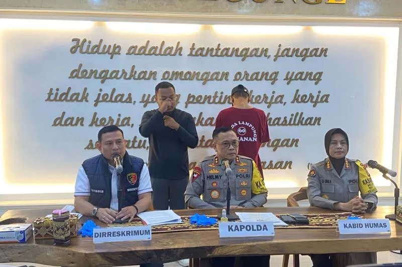 Polisi Tangkap Sindikat Mobil Bodong Penembakan Di Depan Polda Lampung