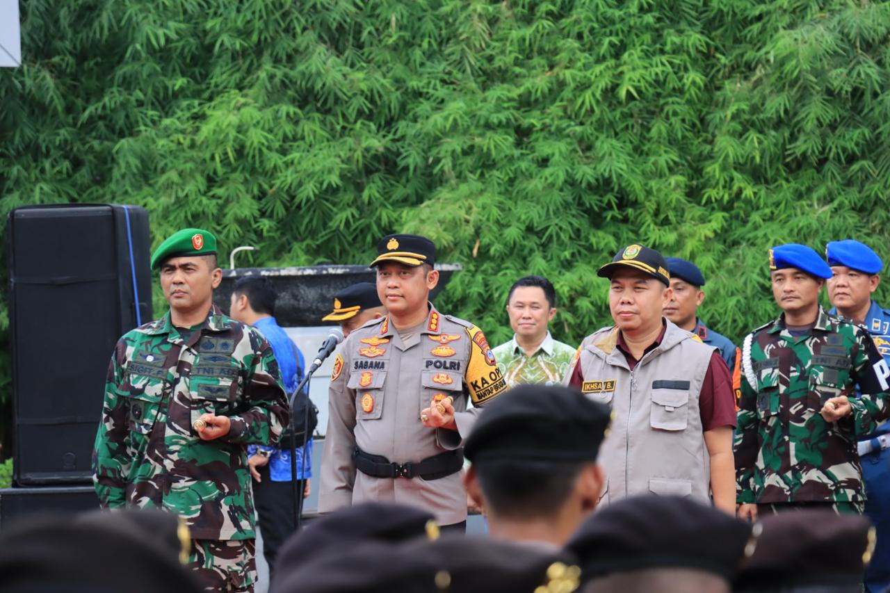 Malam Takbiran Idul Fitri 1445 H, Polresta Banjarmasin Turunkan 500 Personil