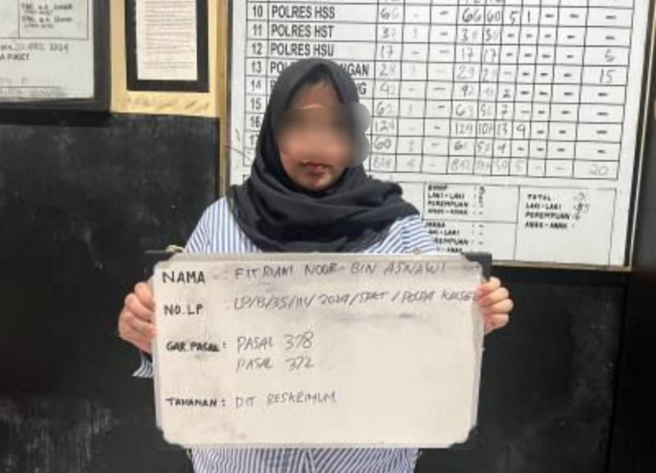 Tersangka Kasus Investasi Bodong Berkedok Jual-beli BBM Akhirnya Ditahan