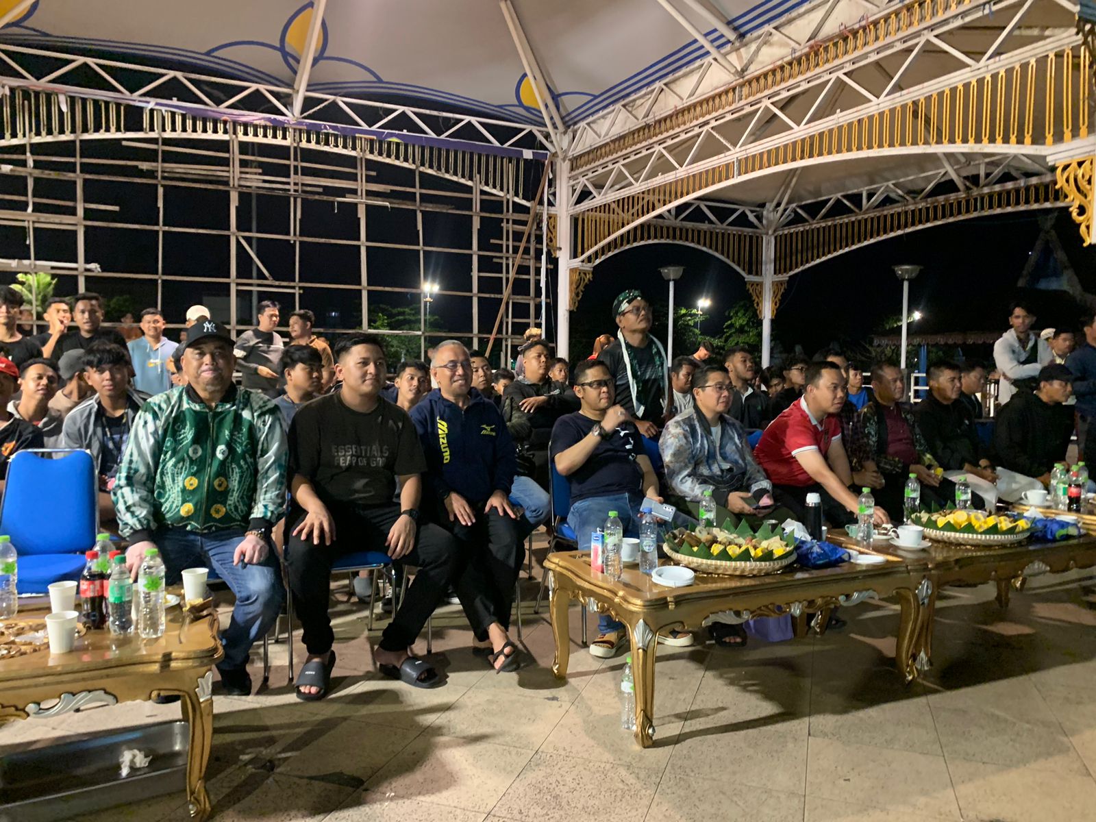 Kapolresta Banjarmasin, Dukung Semangat Nobar Piala Asia Cup U23 di Balai Kota