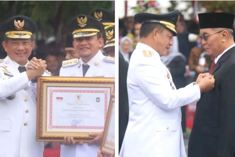 Pemkab HSS Terima Penghargaan Saat Hari Otonomi Daerah 2024