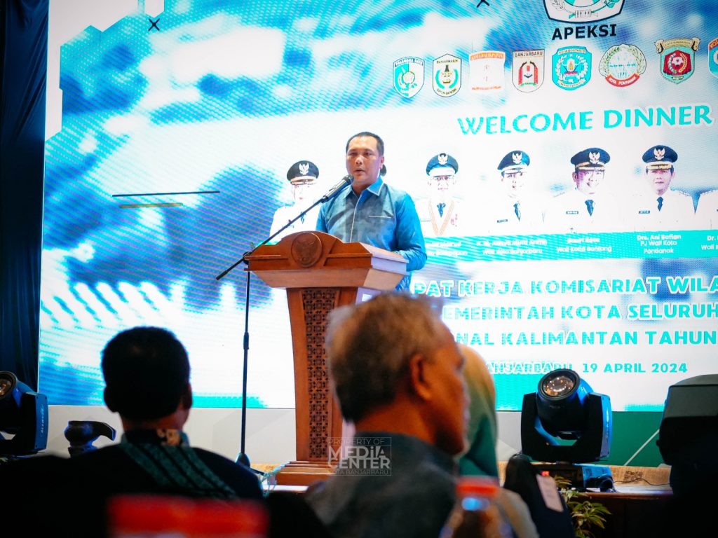 Peserta Raker Apeksi Konwil V Disambut dengan Welcome Dinner di Banjarbaru