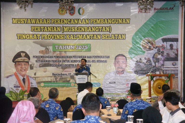 Gubernur Kalsel Dorong Mitigasi Perubahan Iklim Terhadap Pertanian