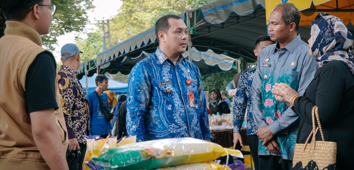 Kecamatan Banjarbaru Utara Gelar Pasar Murah dan Luncurkan Inovasi Cegah Stunting.