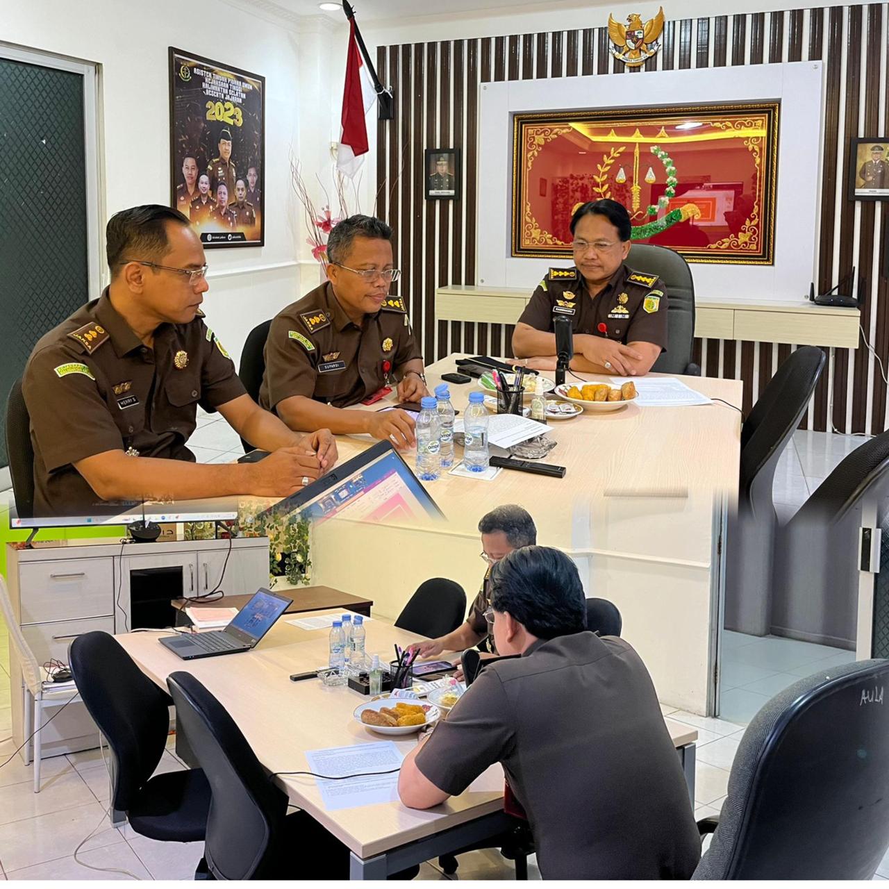 Direktur TP Orang dan Harta Benda Pidum Kejagung Setujui Penghentian Penuntutan Satu Perkara Berdasarkan RJ di Wilayah Kejati Kalsel