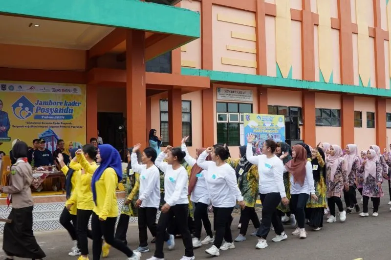 Ratusan Peserta Ikut Jambore Kader Posyandu di Kabupaten HSS