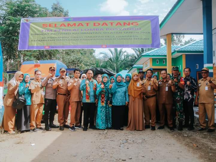 Posyandu Tunas Harapan Kabupaten HST Ikut Verifikasi Lapangan Tingkat Kalsel