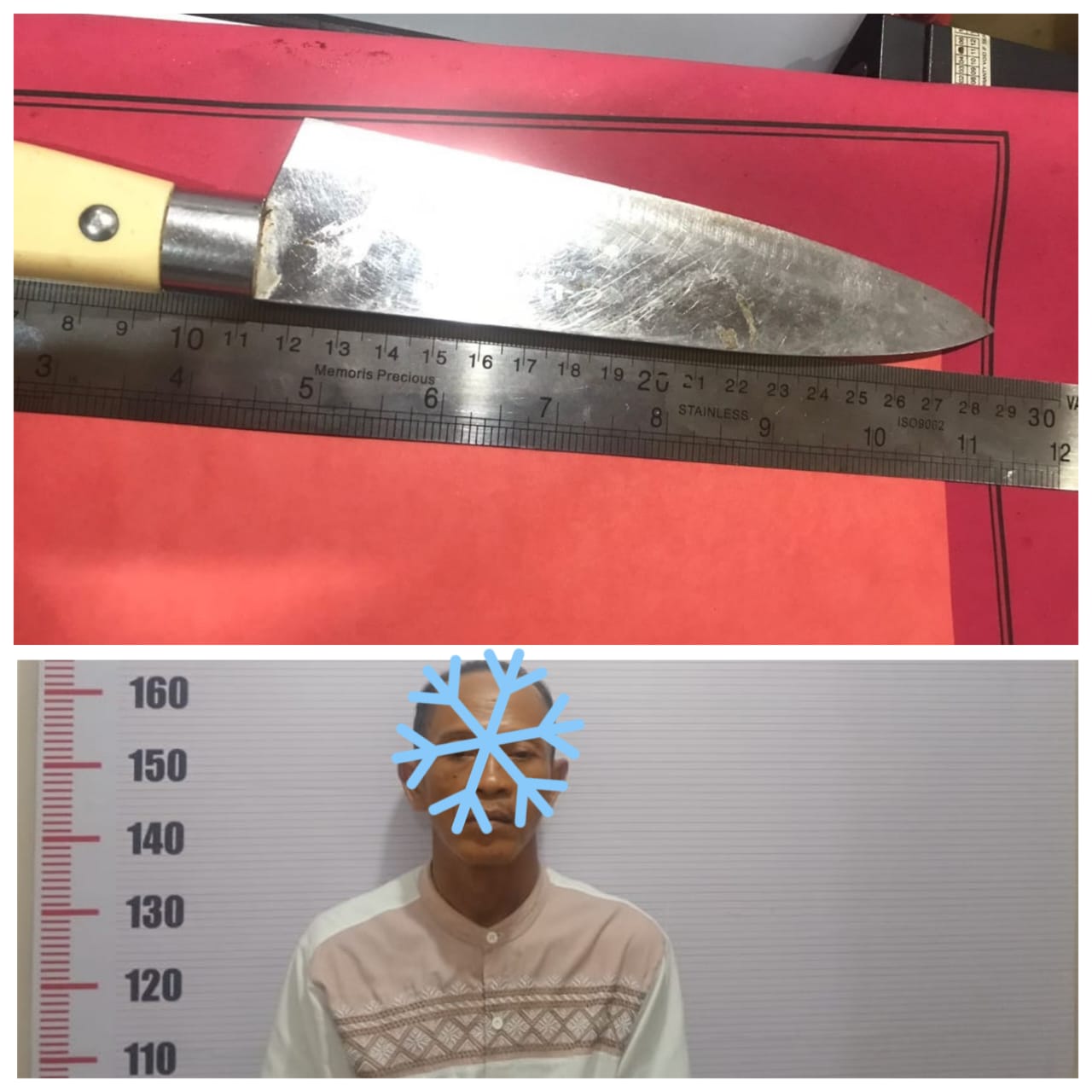 Tantang Warga Berkelahi dengan Sajam , Warga Alalak Utara Dijemput Polisi