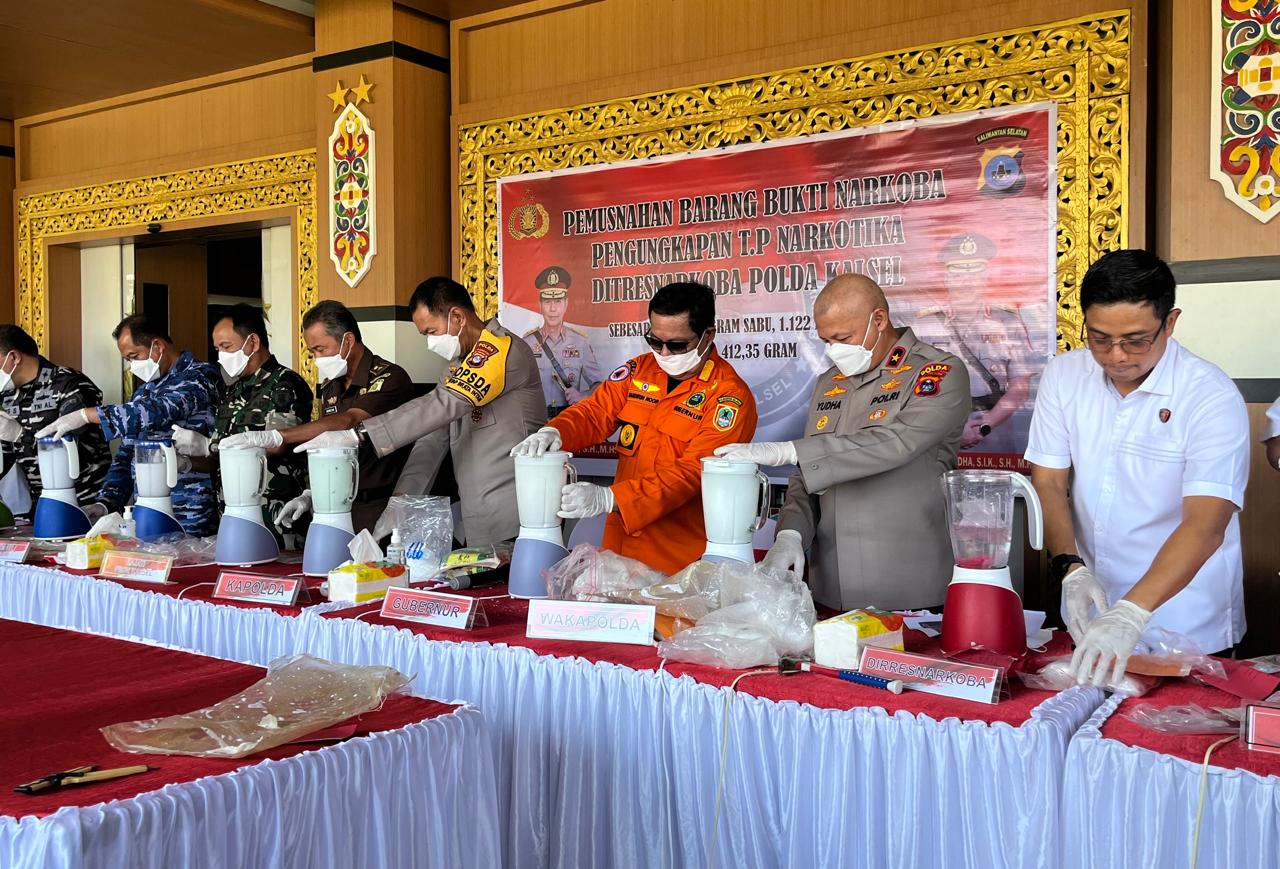 Paman Birin Apresiasi Pengungkapan 10,6 Kilogram Sabu, 1.122 Butir Inek dan 412,35 Gram Ganja