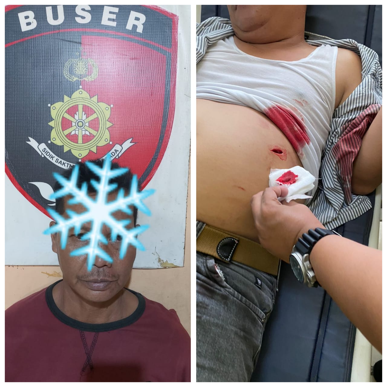 Terjadi penganiayaan Setelah Tabrakan di Tanjung Pagar Banjarmasin