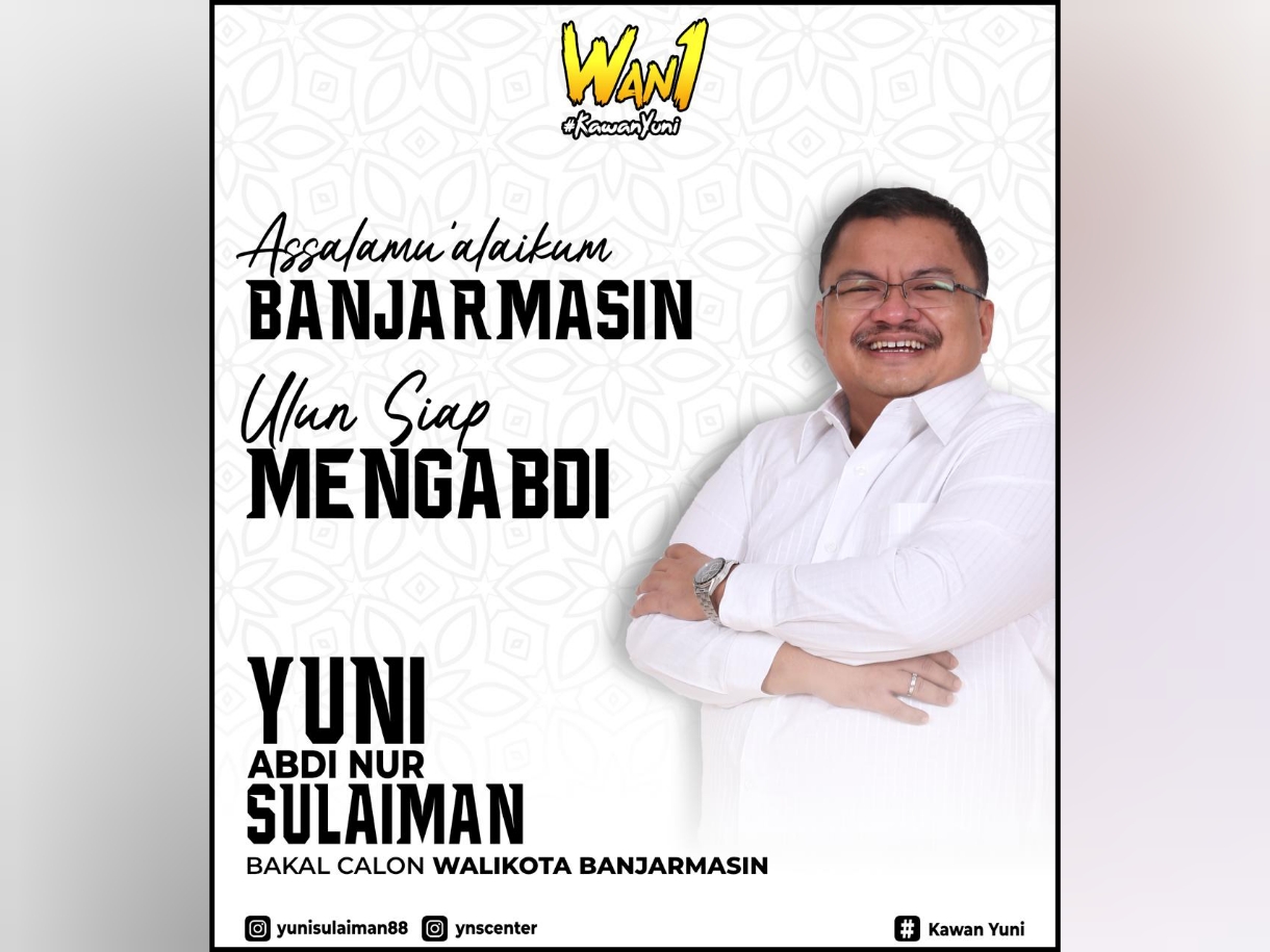Pilwali Kota Banjarmasin: ‘WANI’ Dukung Yuni