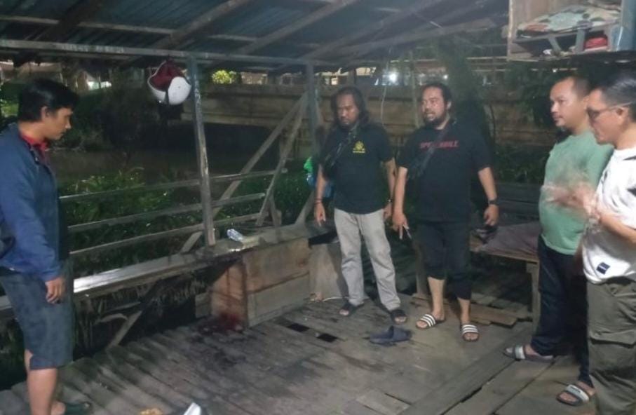 Malam Minggu Berdarah di Kuin Cerucuk , Lima Tusukan Tewaskan Sopir Truk Lepas