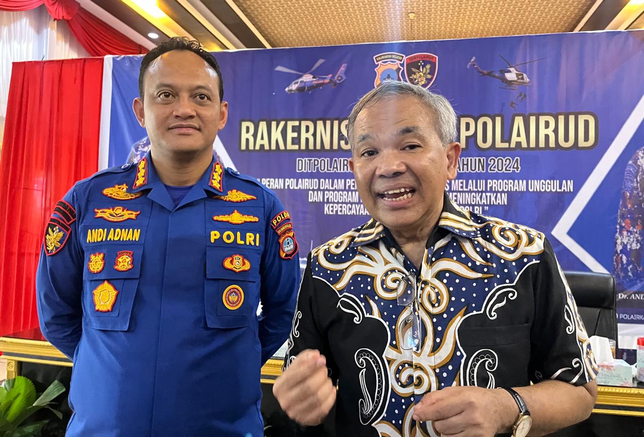 Tingkatkan Kepercayaan Masyarakat, Ditpolairud Polda Kalsel Datangkan Pakar Komunikasi