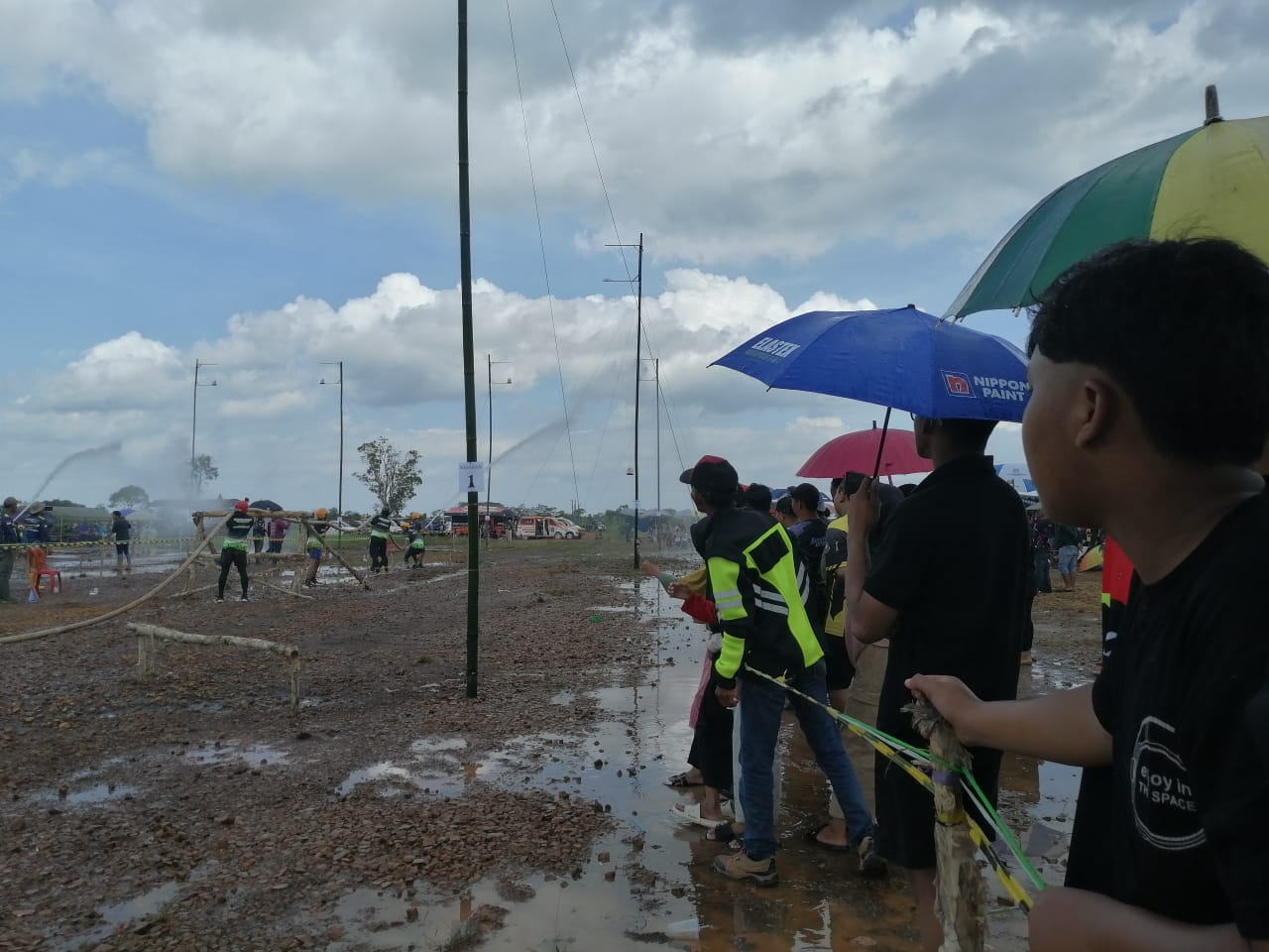 61 Damkar Adu Ketangkasan di Batola