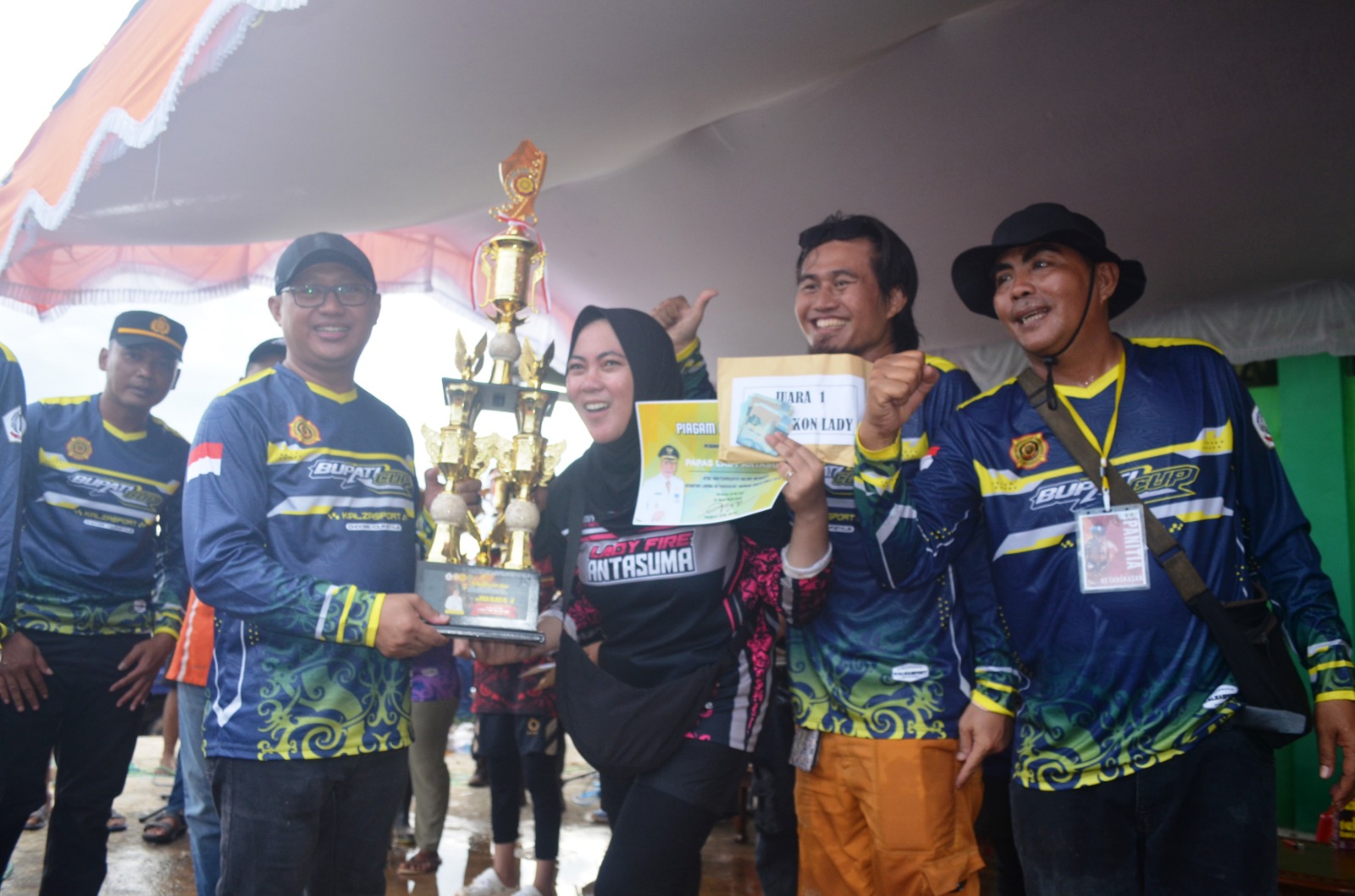 Citra Mandiri Jawara Lomba Damkar * Lady Fire Open Diraih Antasuma Tapin