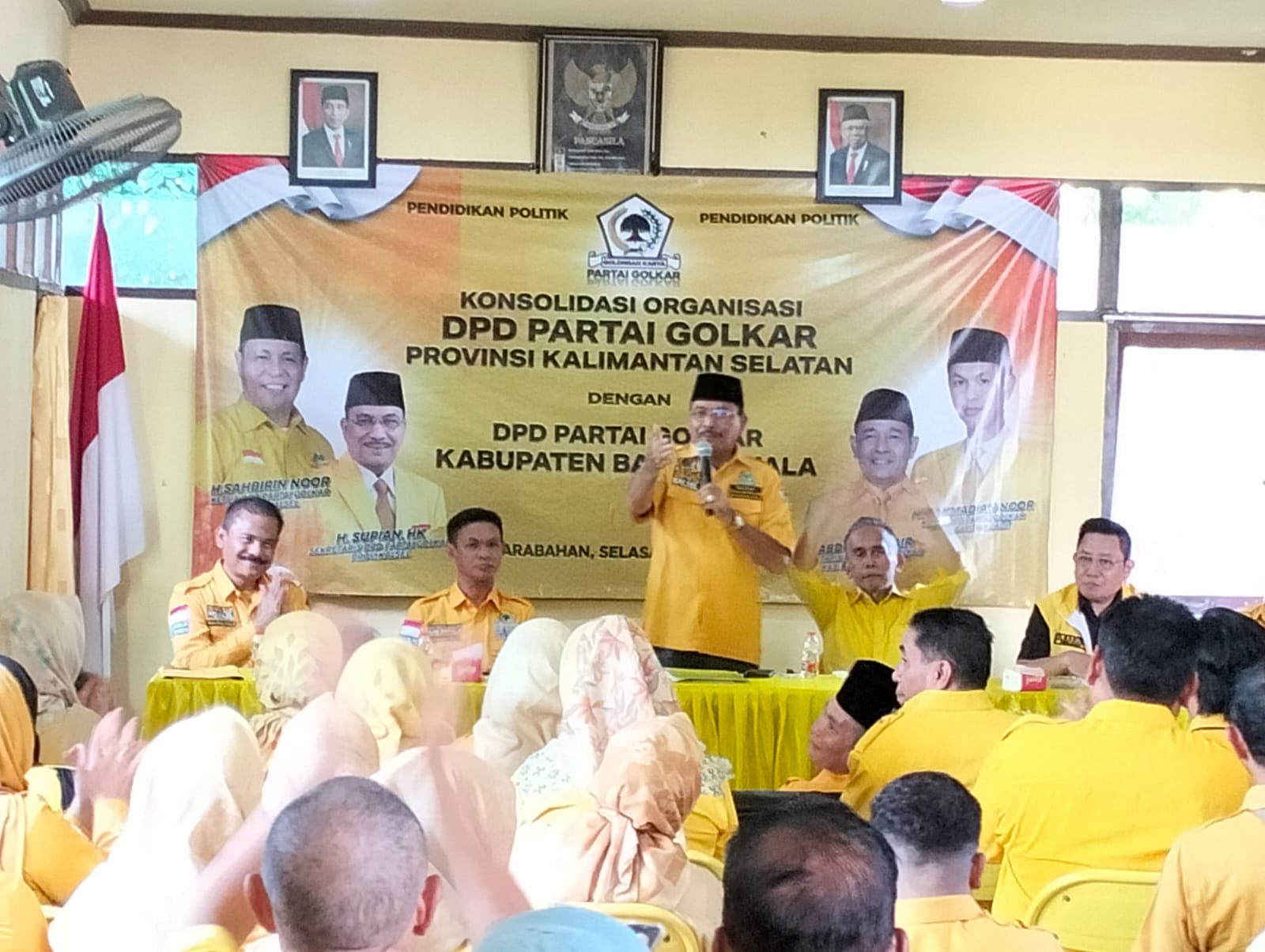Sofyan HK Tegaskan! Calon Bupati Batola 2024 Adalah Dari Kader Golkar.