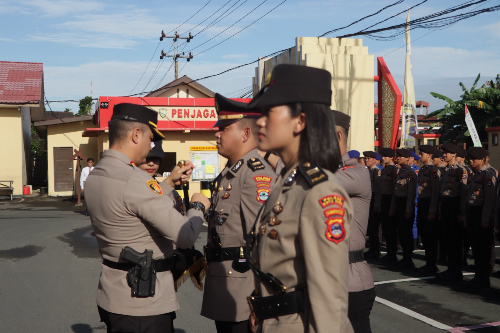 Iptu Dewi Febriani Jabat Kasatlantas Polres Kotabaru