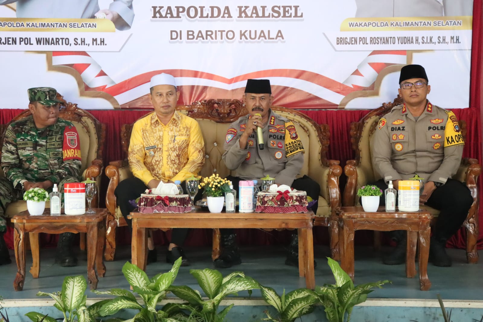 Jumat Curhat Ala Polres Batola, Pererat Jalinan Silaturahmi Polri dengan Masyarakat