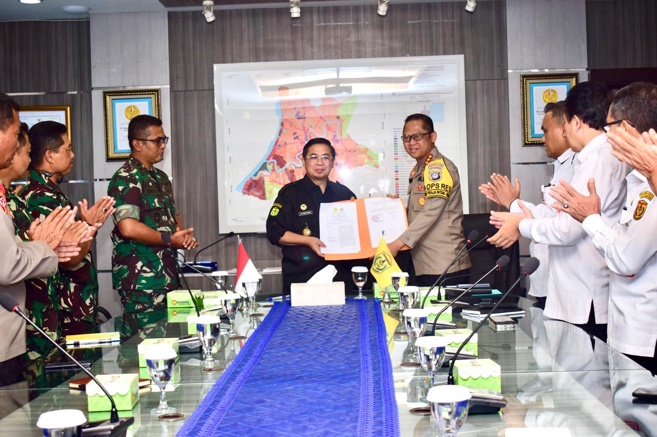 Polresta Banjarmasin Terima Rp6 Miliar dari Pemko untuk Pengamanan Pilkada 2024