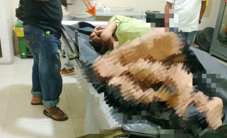 Seorang Kakek Warga Pasar Sepeda Niaga Timur Banjarmasin Ditemukan Meninggal karena Sakit