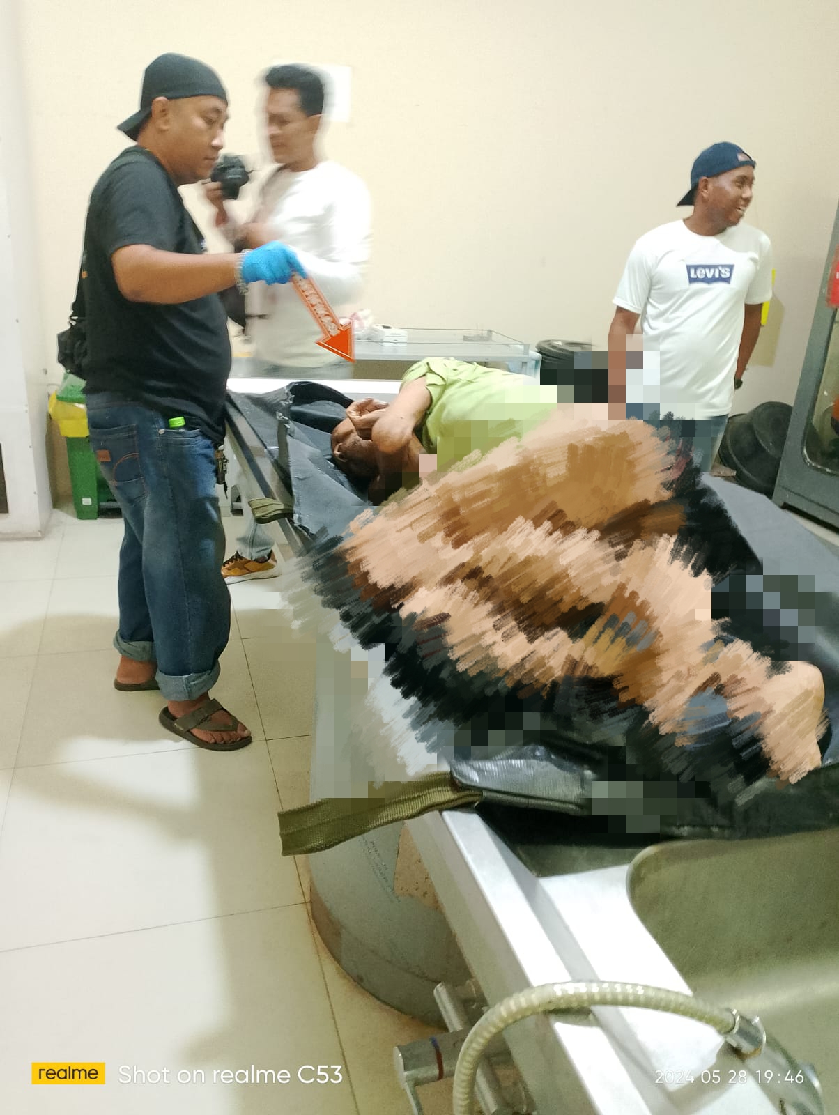Seorang Kakek Warga Pasar Sepeda Niaga Timur Banjarmasin Ditemukan Meninggal karena Sakit