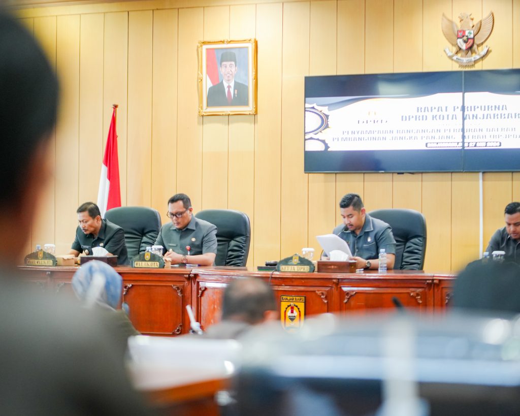 Banjarbaru Menuju Kota Metropolitan, DPRD Gelar Rapat Paripurna Bahas RPJPD 2025-2045