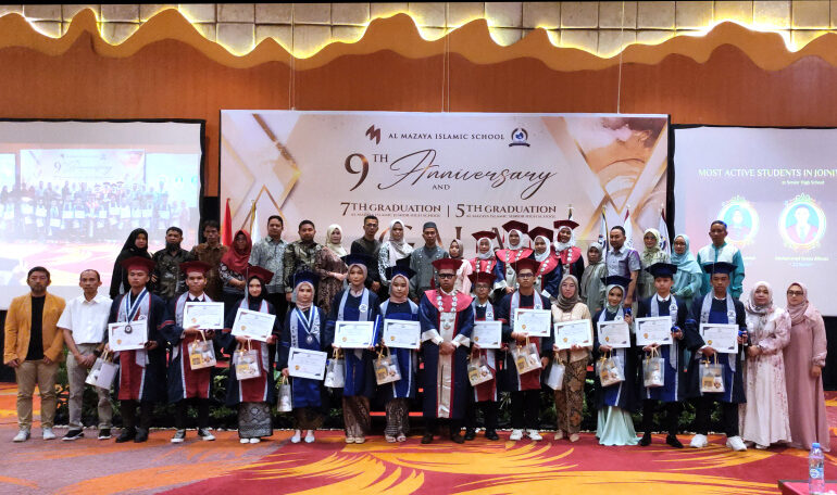 Wisuda 106 Siswa Al Mazaya Islamic School Banjarmasin