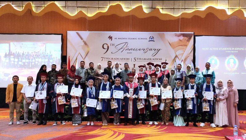 Wisuda 106 Siswa Al Mazaya Islamic School Banjarmasin