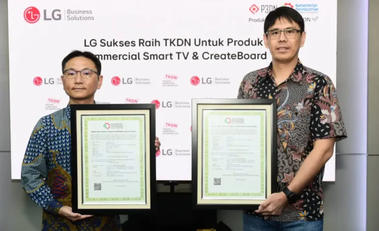 LG Sukses Raih TKDN untuk Produk Commerscial Smart TV